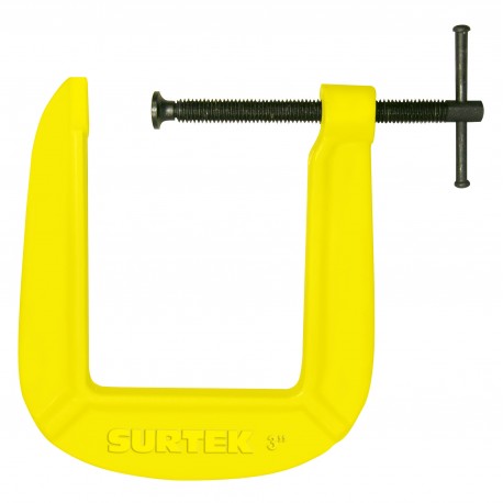 PRENSA "C" DE HIERRO MODULAR DE GARGANTA PROFUNDA