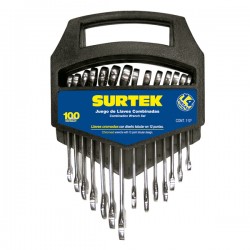 JUEGO DE LLAVES COMBINADAS EN PULG. Y METRICAS