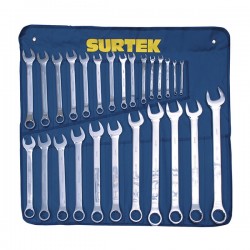 ESTUCHE DE JUEGO DE LLAVES COMBINADAS MÉTRICAS 