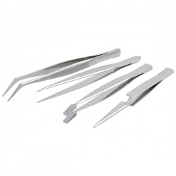 JUEGO DE PINZAS DE PRESICION