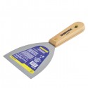 ESPATULA  FLÉXIBLE CON MANGO DE MADERA 4"