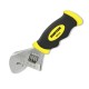 LLAVE AJUSTABLE CROMADA CON GRIP DE 6" APERTURA DE 1"