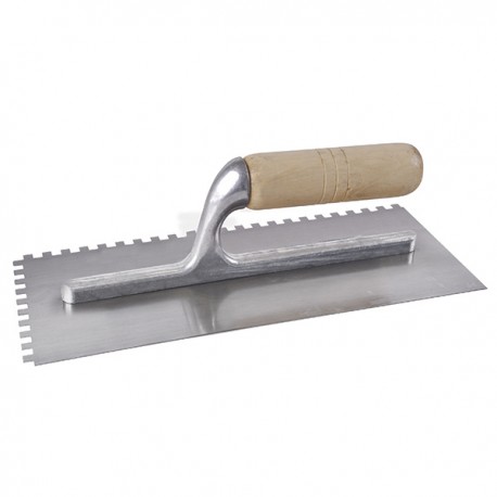 LLANA DENTADA CUADRADA DE MADERA DE 10 REMACHES