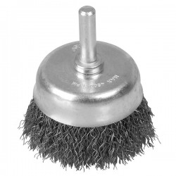 CARDA DE COPA de 3" DIAMETRO CON ZANCO DE 1/4"  FOY 