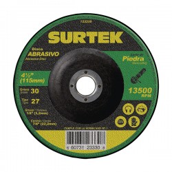 DISCO ABRASIVO PARA CORTE DE PIEDRA 4-1/2"