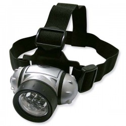 LINTERNA  PARA CABEZA CON 7 LEDS