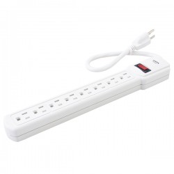 MULTICONTACTO Y SUPRESOR DE PICOS DE 8 ENT.