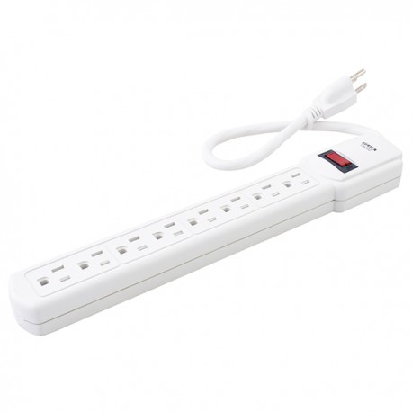 MULTICONTACTO Y SUPRESOR DE PICOS DE 8 ENT.