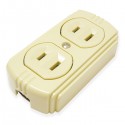 CONTACTO DUPLEX DE SUPERFICIE POLARIZADO