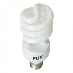 FOCO AHORRADOR DE 22 WTTS LUZ CÁLIDA