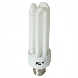 FOCO AHORRADOR 3U DE 24 WTTS LUZ CÁLIDA