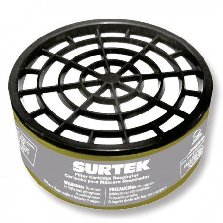 CARTUCHO PARA RESPIRADOR (VAPORES INORGÁNICOS)