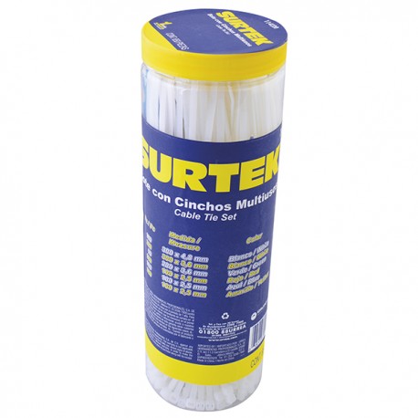 CINCHO DE PLÁSTICO EN BOTE C/650 PZAS.