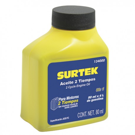 ACEITE SEMI SINTÉTICO DOS TIEMPOS 50:1 80 ML.