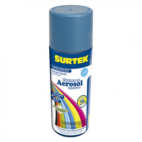 PINTURA EN AEROSOL AZUL MÉTALICO